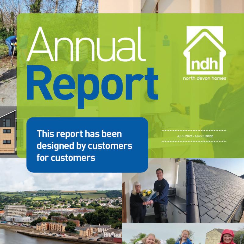 Annual Report Out Now Latest News North Devon Homes